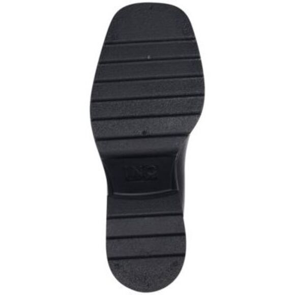 INC Womens Black Cushioned Everett Square Toe Block Heel Zip-Up Rain Boots 10 M - Picture 4 of 4